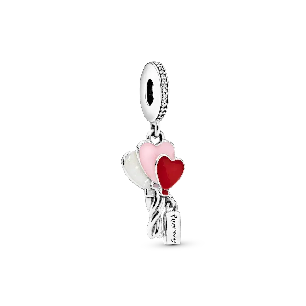 Happy Bday Balloon Dangle Charm