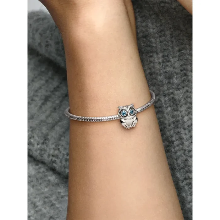 Sparkling Owl Charm - Image 2