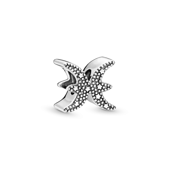 Sparkling Pisces Zodiac Charm - Image 4