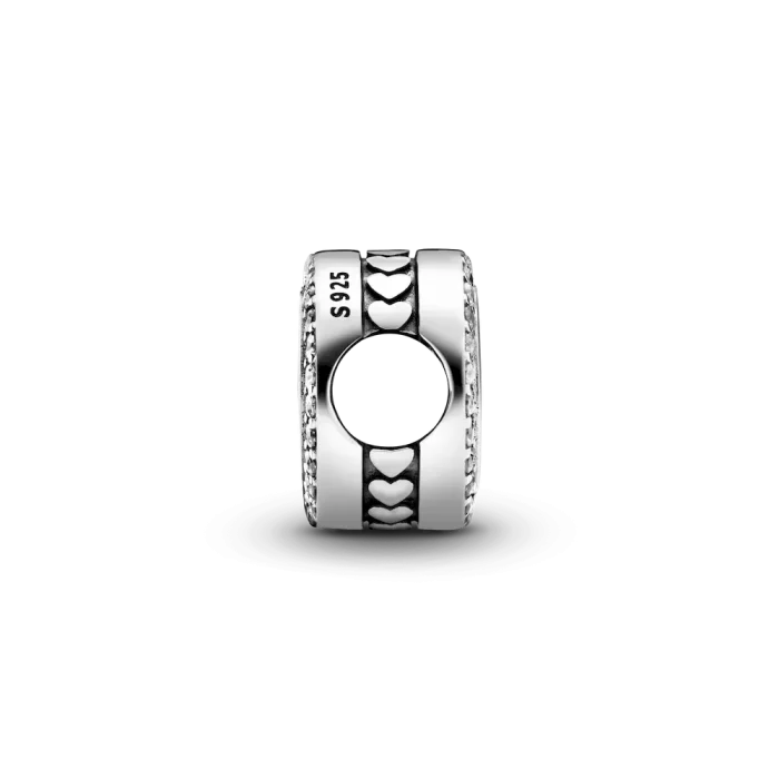 Engravable Sparkling Button Charm - Image 5