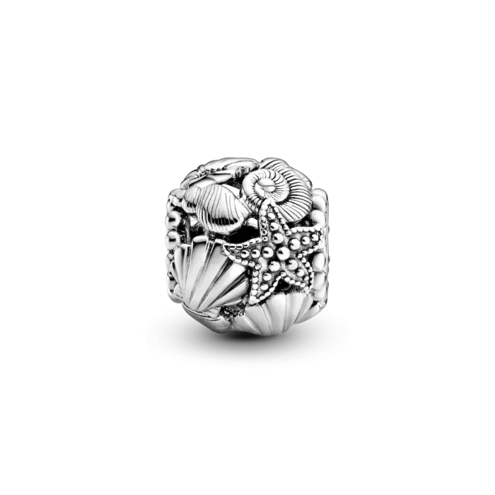 Openwork Starfish, Shells & Hearts Charm - Image 4