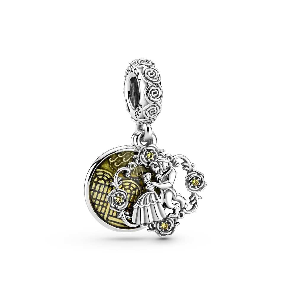 Disney Beauty and the Beast Dancing Dangle Charm