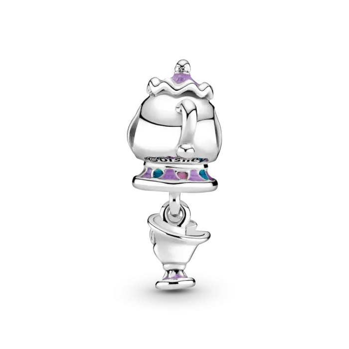 Disney Beauty and the Beast Mrs. Potts and Chip Dangle Charm - Image 5