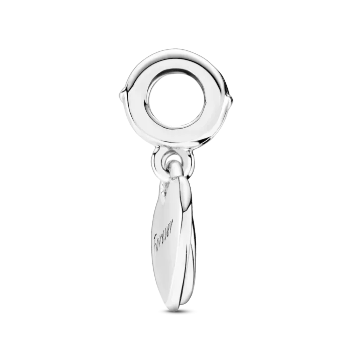 Double Heart Split Dangle Charm - Image 5