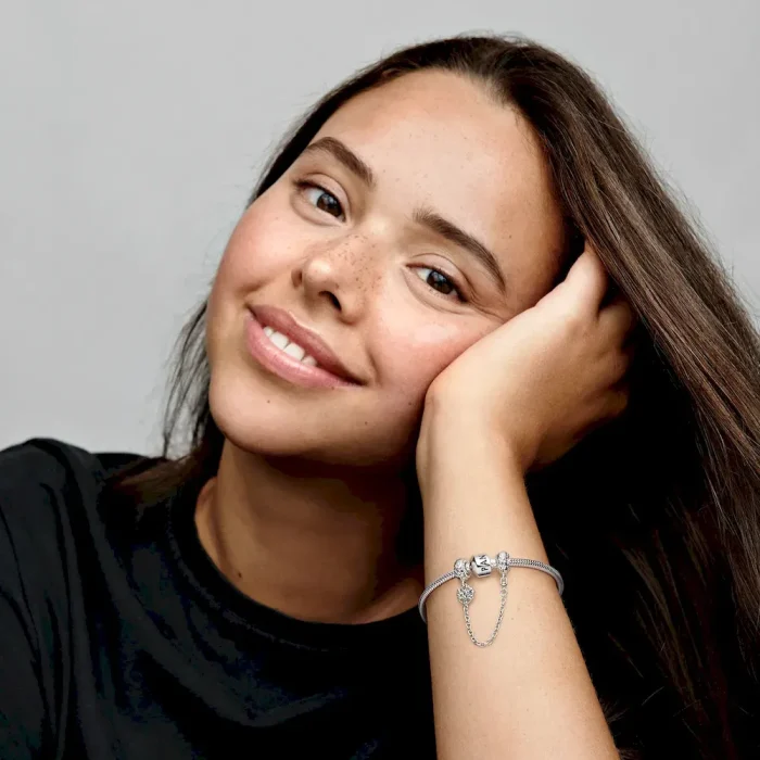 Heart Family Tree Safety Chain Charm - Image 3