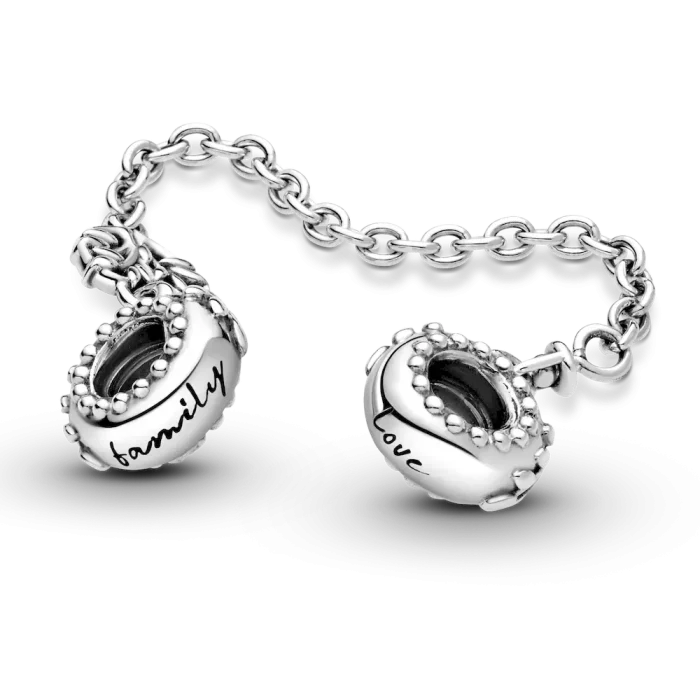 Heart Family Tree Safety Chain Charm - Image 4