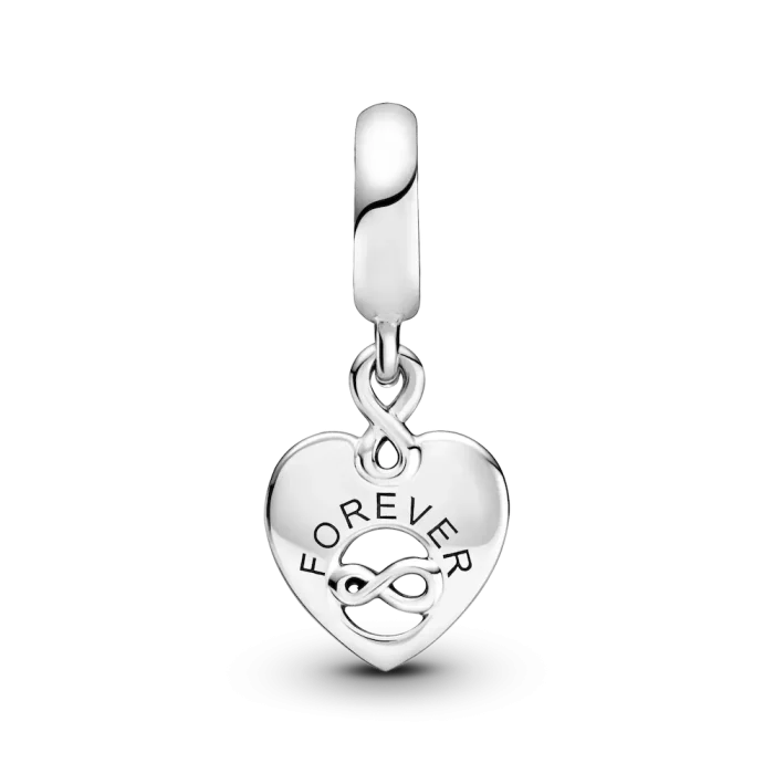 Friends Forever Heart Dangle Charm - Image 4