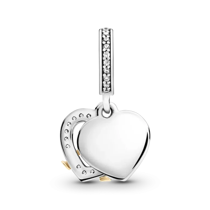 Two-tone Happy Anniversary Dangle Charm - Image 5