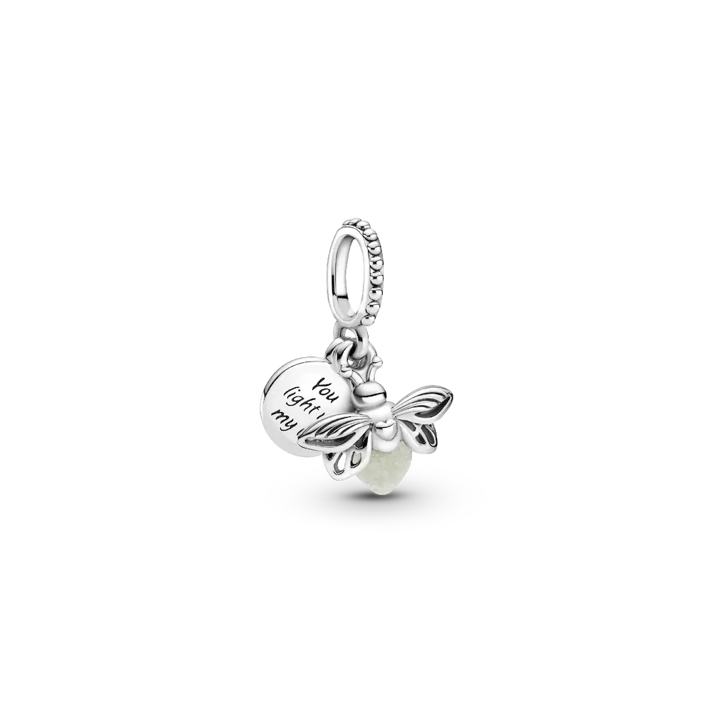 Glow-in-the-dark Firefly Dangle Charm