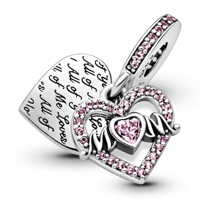 Heart & Mom Dangle Charm - Image 7