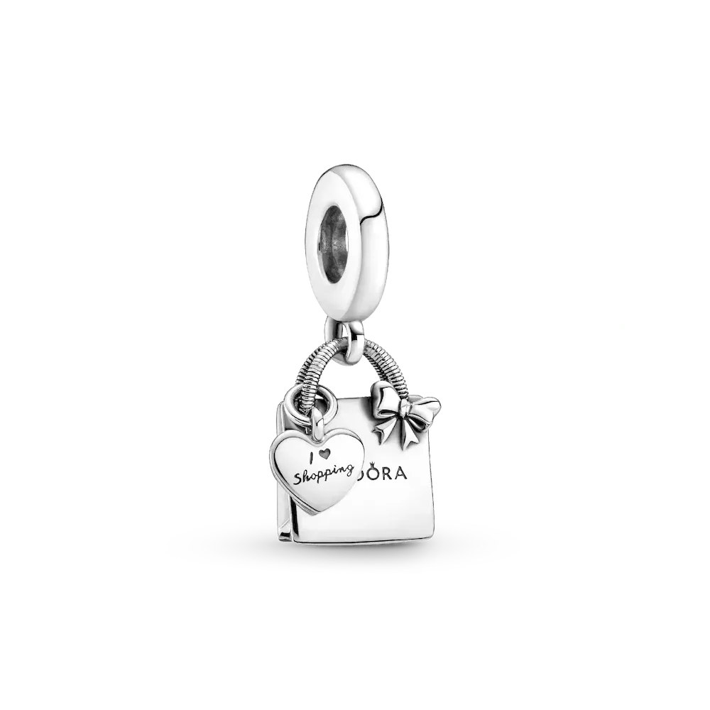 799536C00_RGB.webp Pandora Shopping Bag Dangle Charm - Image 1