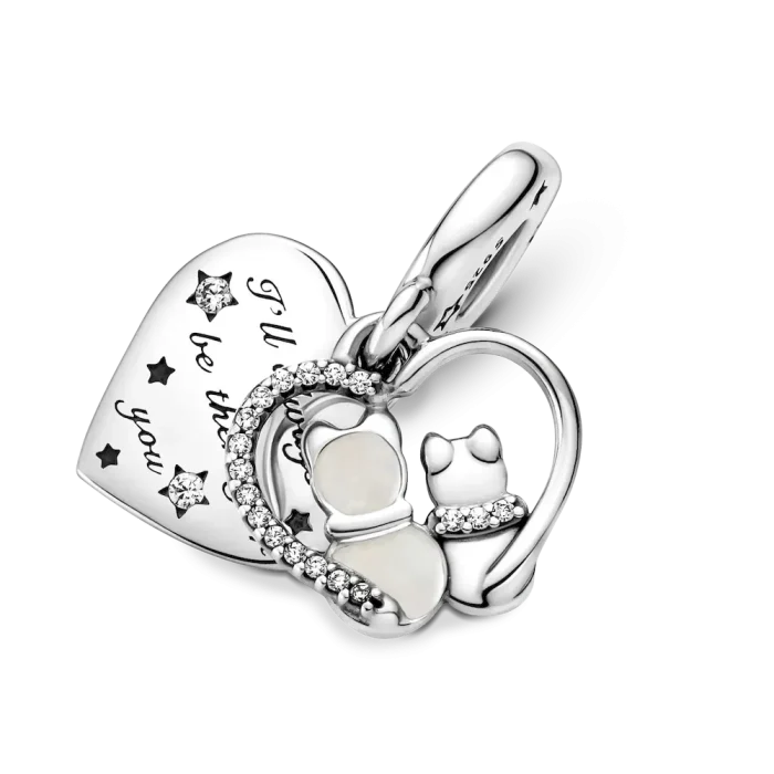 Cats & Hearts Dangle Charm - Image 4