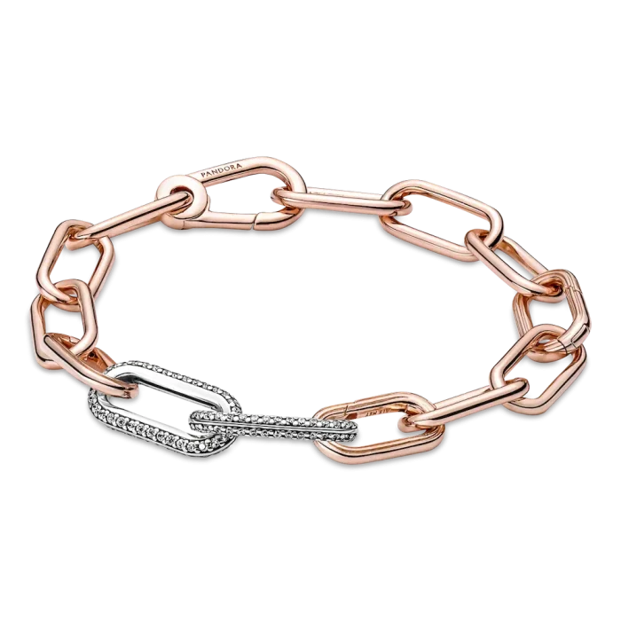 Pandora ME Styling Pavé Double Link - Image 4
