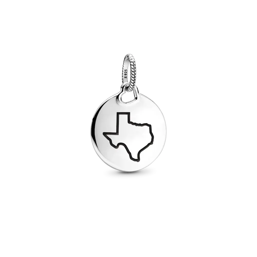 Texas Round Dangle Charm