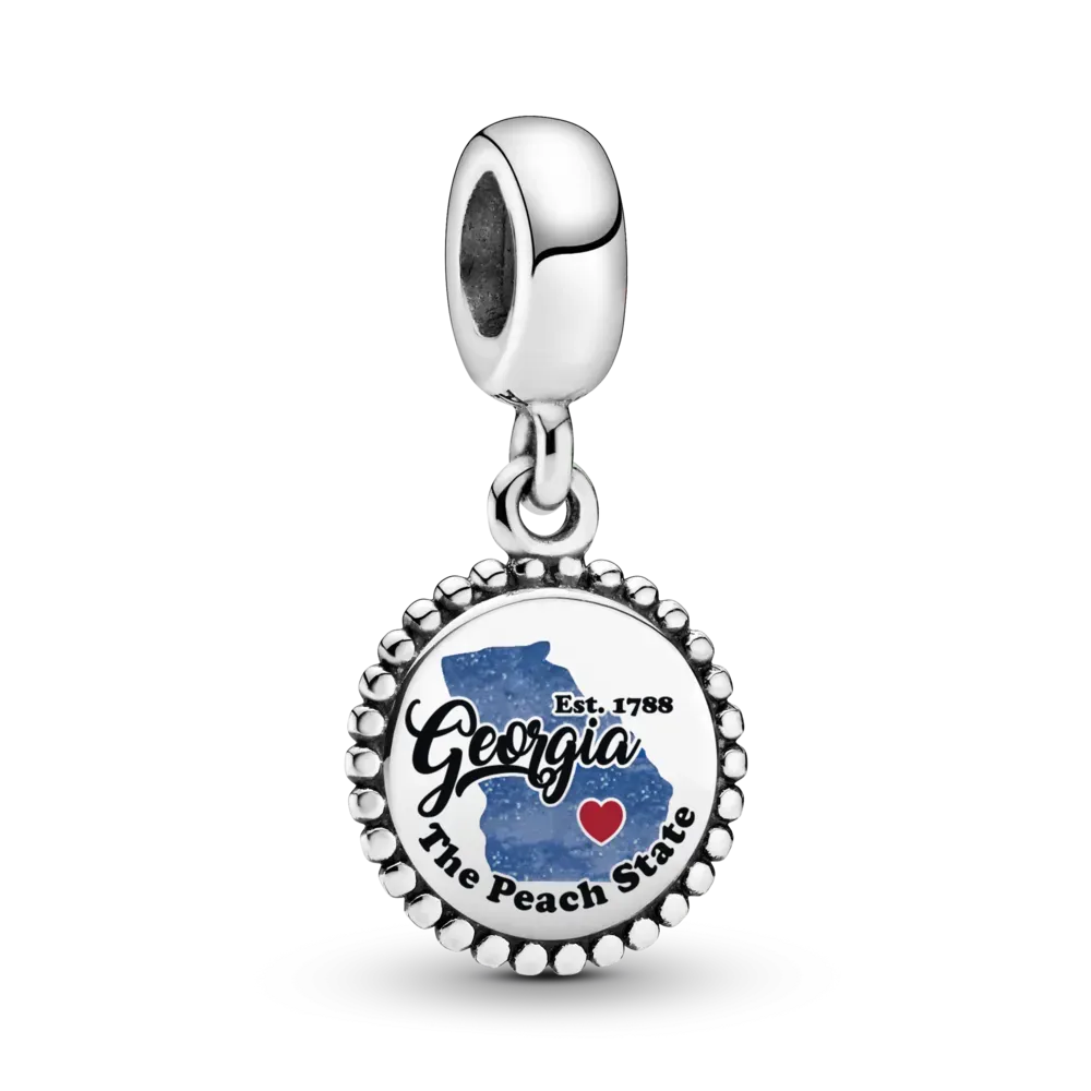 ENG791169_416.webp Georgia Map Dangle Charm - Image 1