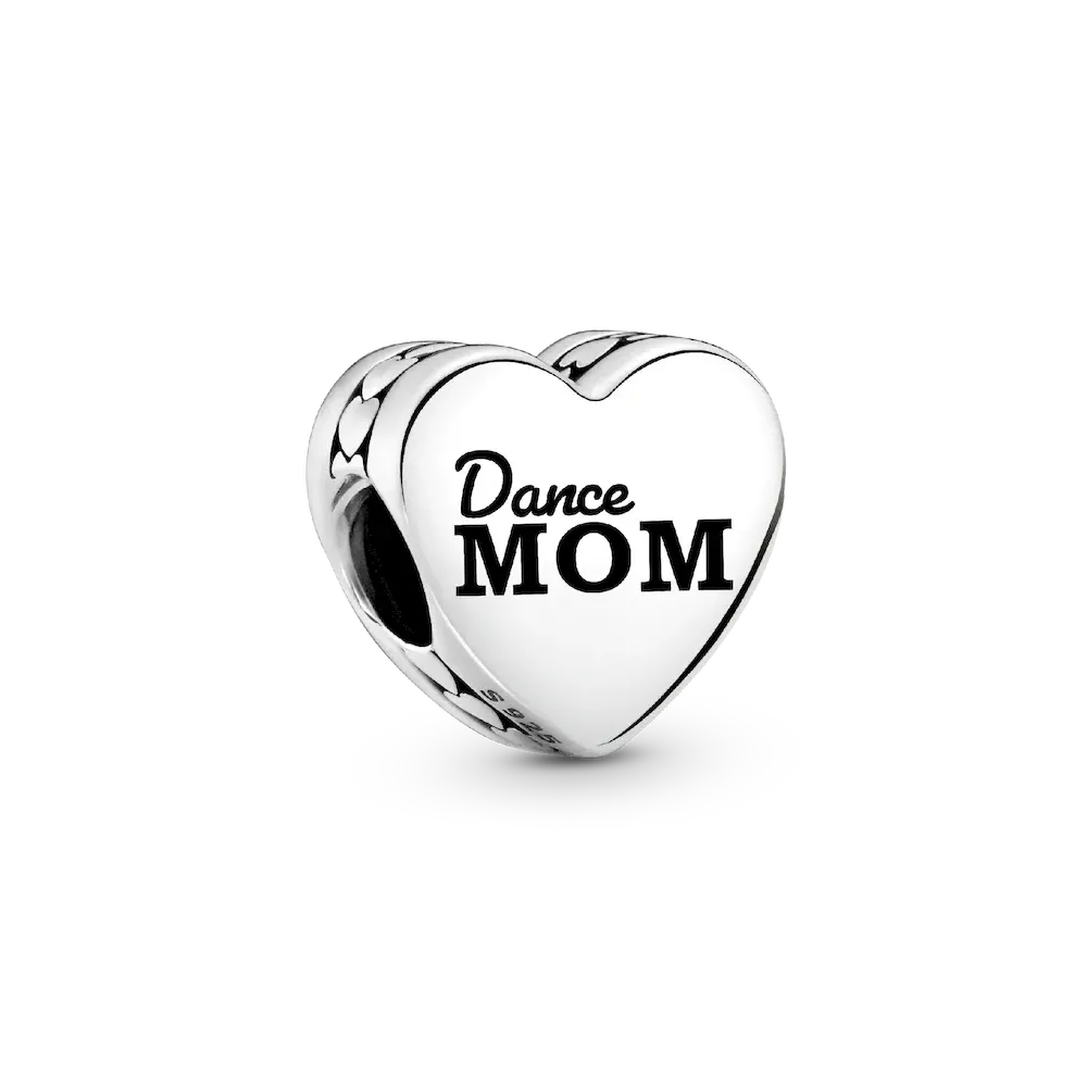 Dance Mom Heart Charm