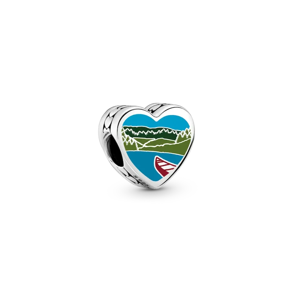 Arkansas Heart Charm