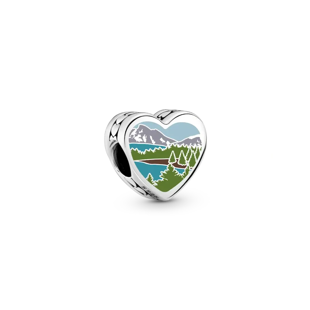 Colorado Heart Charm