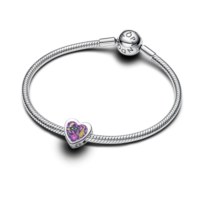 Louisiana Heart Charm - Image 3