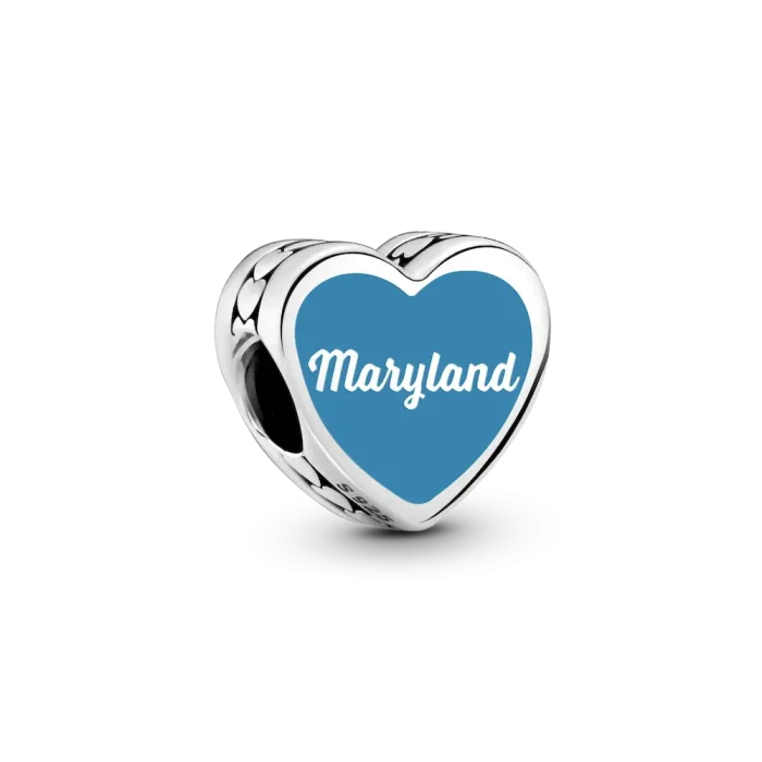 Maryland Heart Charm - Image 2