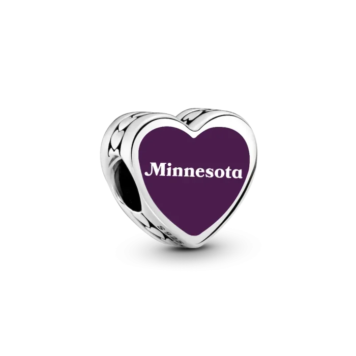 Minnesota Heart Charm - Image 2