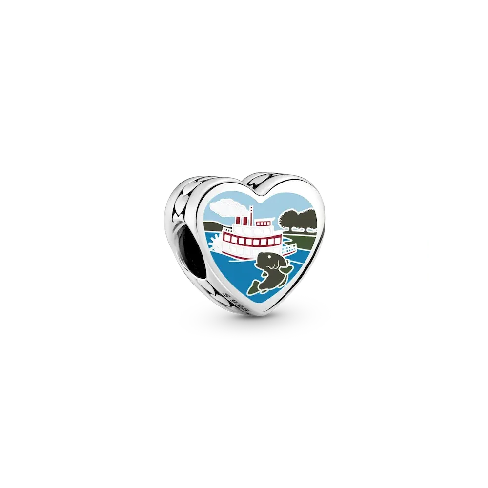 Mississippi Heart Charm