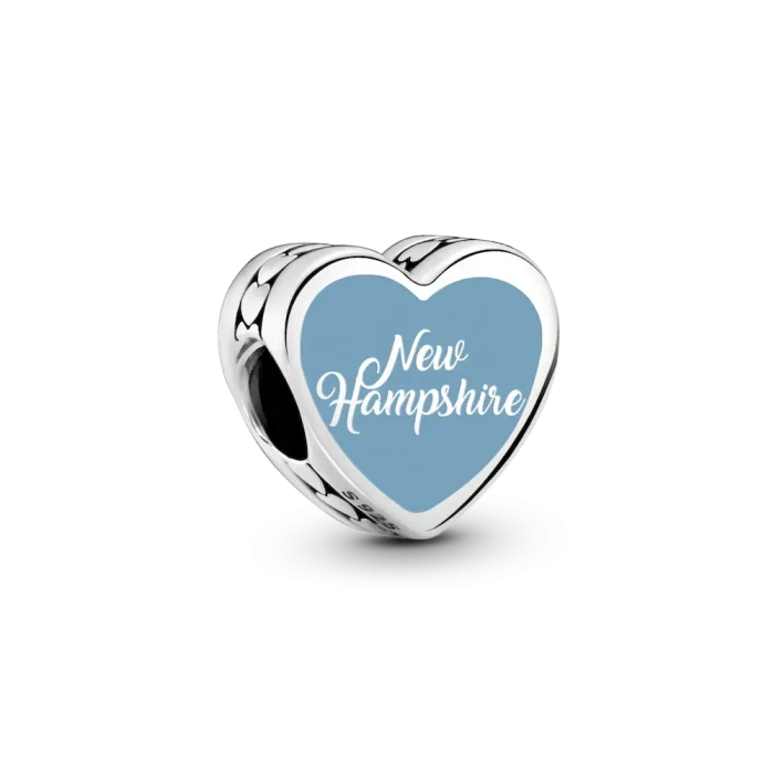 New Hampshire Heart Charm - Image 2