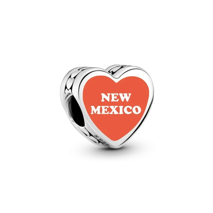 New Mexico Heart Charm - Image 2