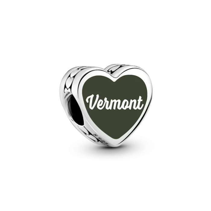 Vermont Heart Charm - Image 2