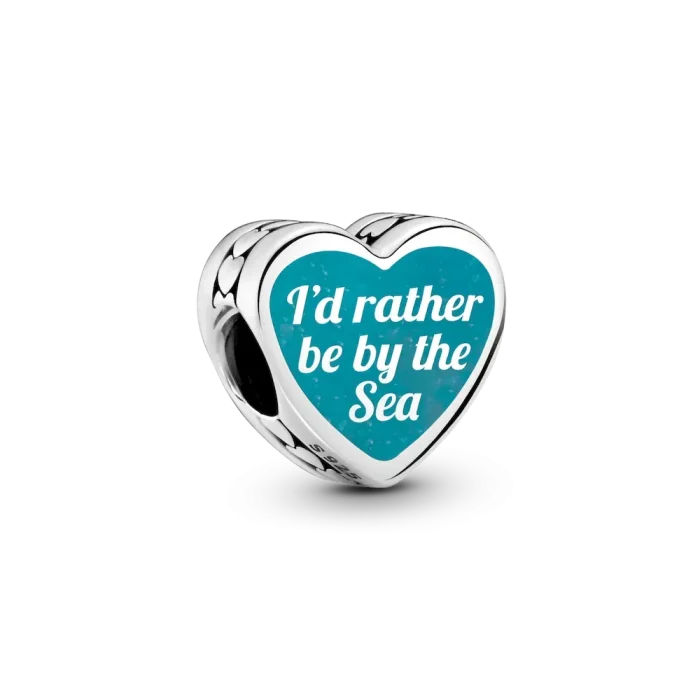 Beach Sandal Heart Charm - Image 3