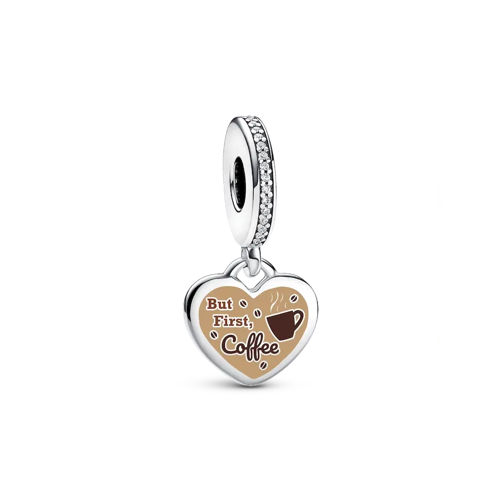 But First Coffee Dangle Charm