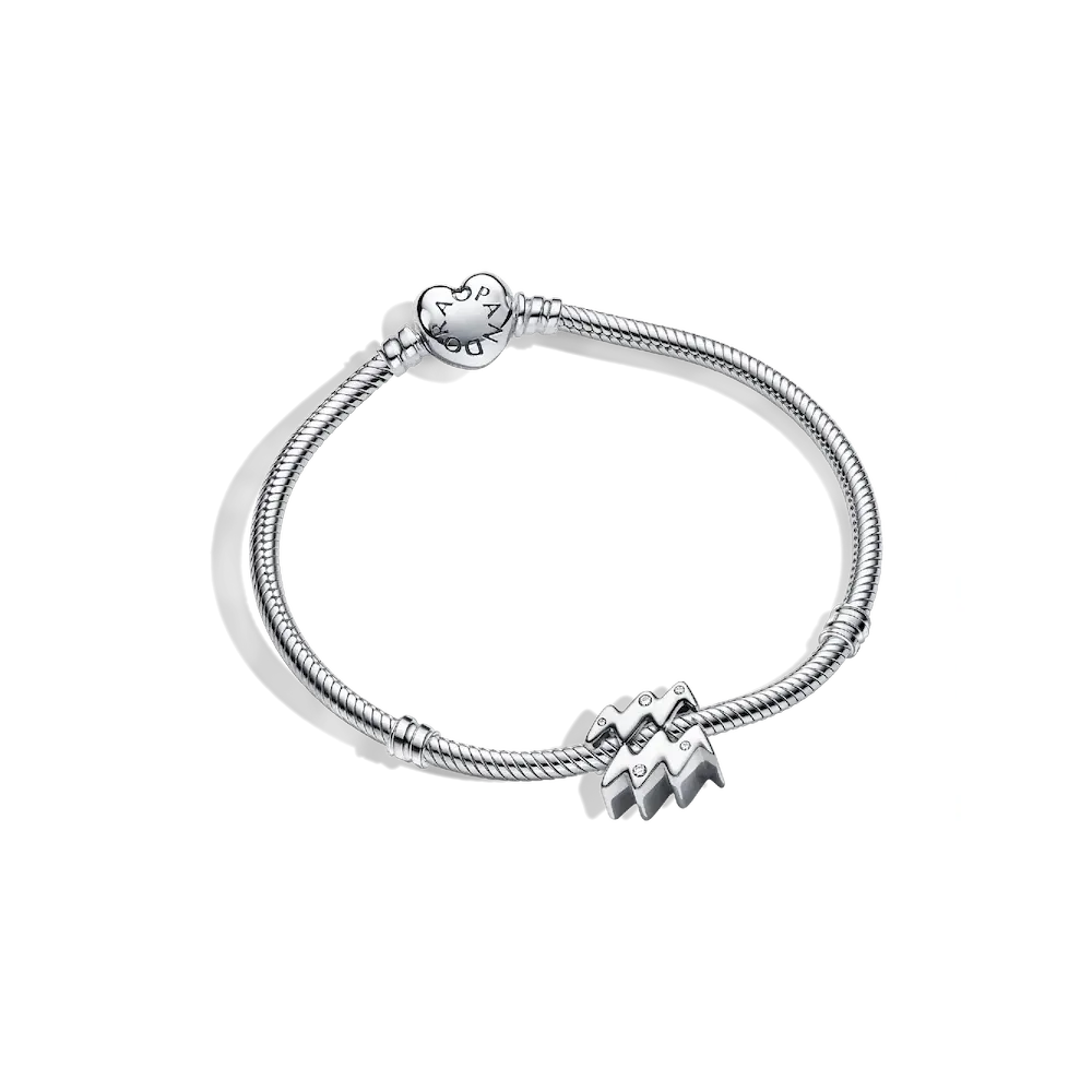Aquarius Zodiac Charm Bracelet Set