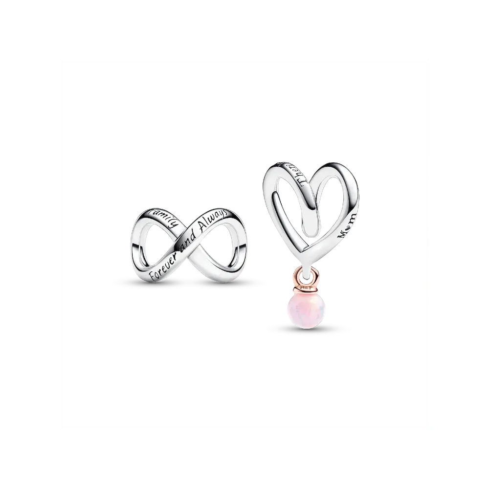 Forever & Always Mom Charm Duo