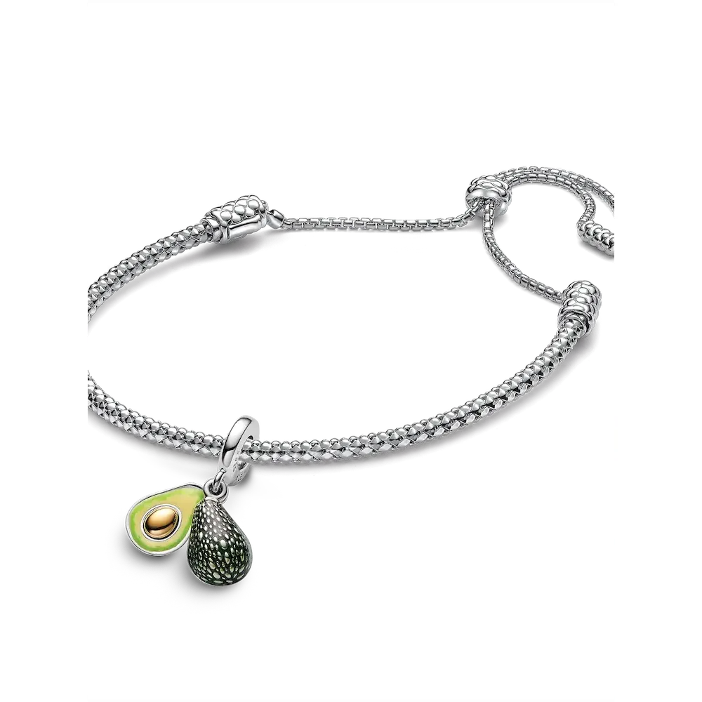 NAMPS0662.webp Avocado Dangle Charm Bracelet Set - Image 1