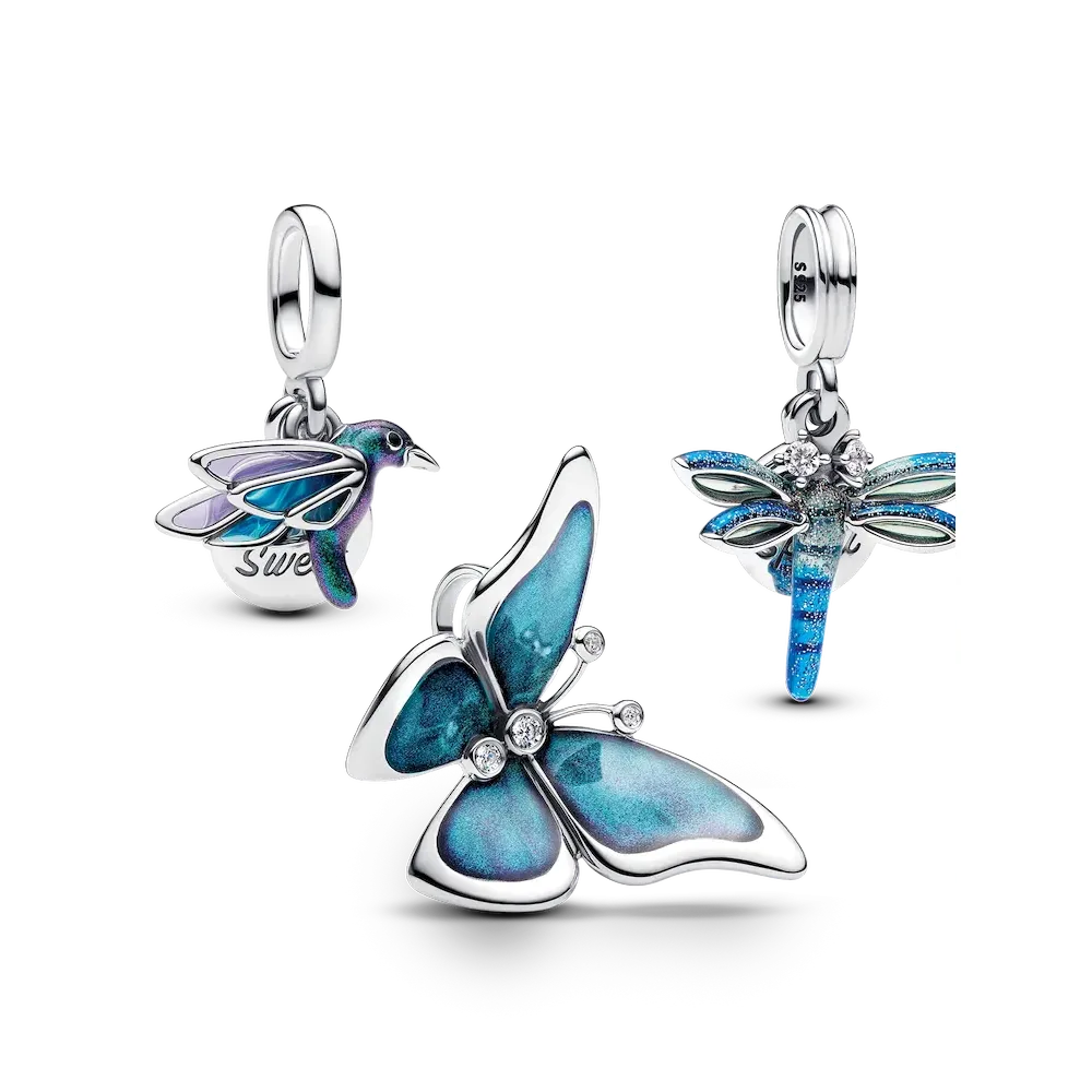 Spread Your Wings Charm Trio