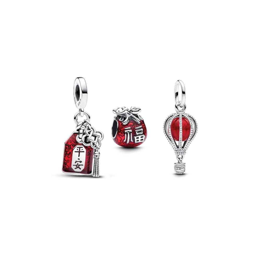 Lunar New Year Lucky Charm trio