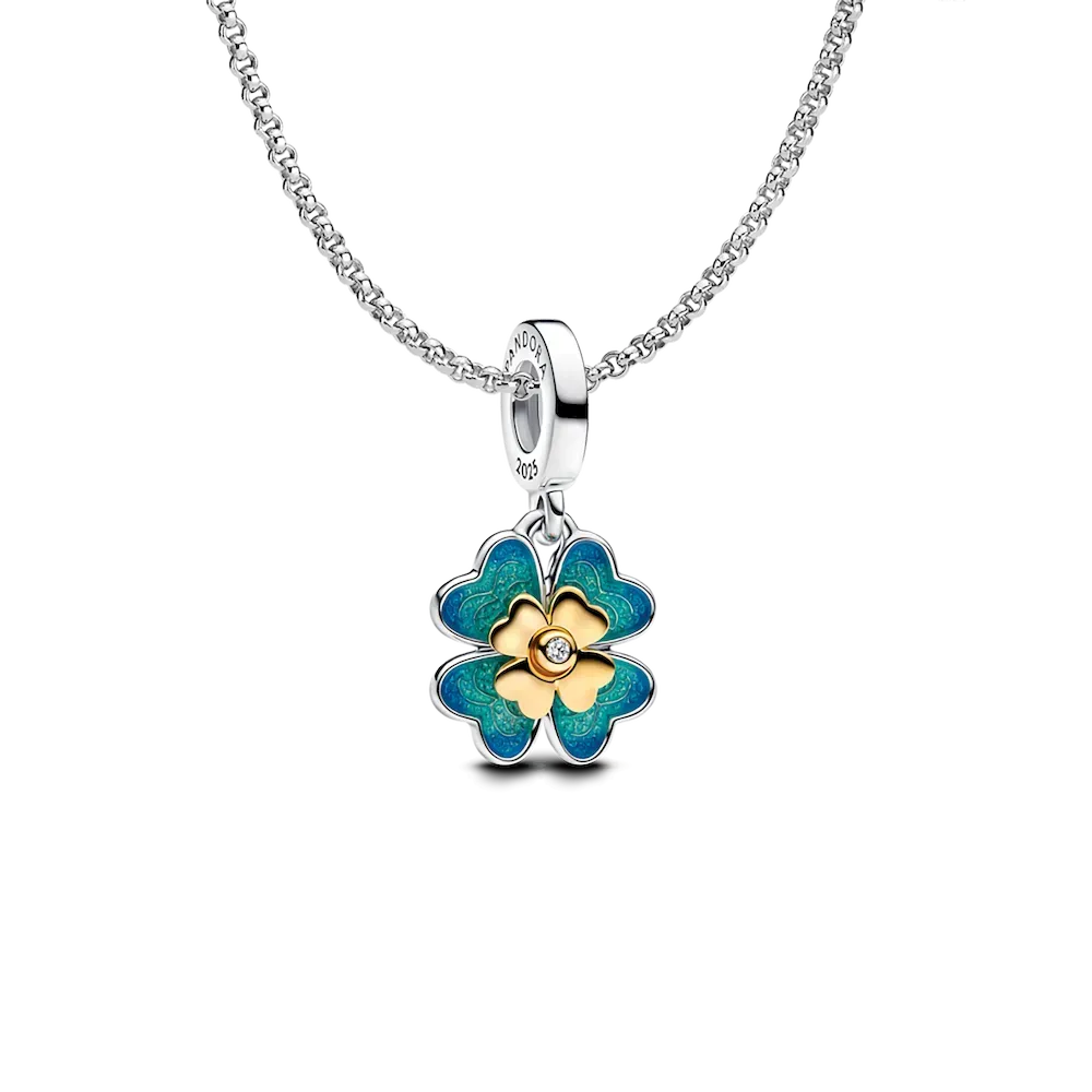 NAMPS8060_RGB.webp Four Leaf Clover Club Good Things Are Coming Charm Necklace - Image 1