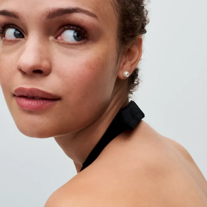 Treated Freshwater Cultured Pearl 7mm Stud Earrings - Image 3