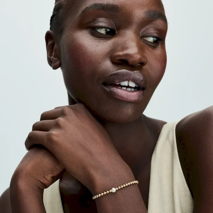 Treated Freshwater Cultured Pearl & Beads Jewelry Set - Image 6