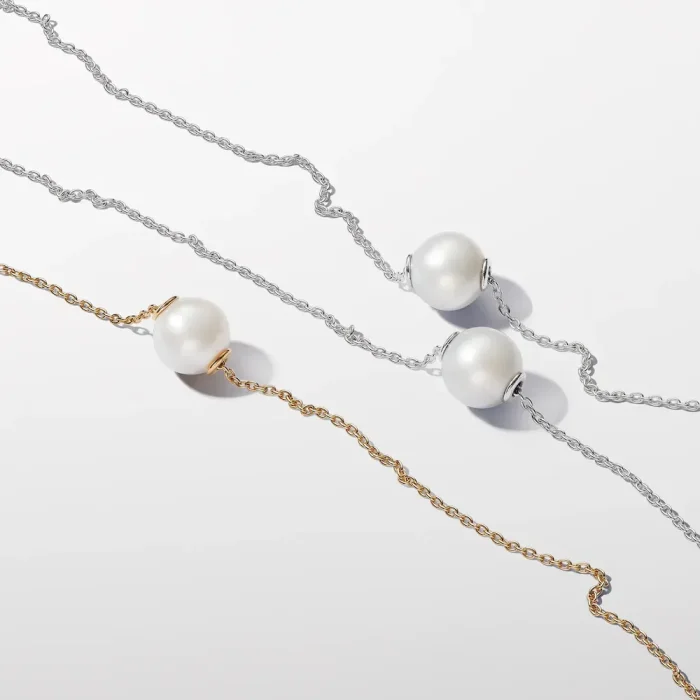 Treated Freshwater Cultured Pearl Collier Necklace - Image 5