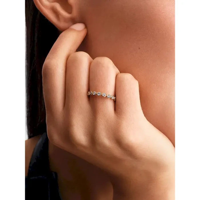 Pandora Era Bezel Lab-Grown Diamond Eternity Ring - Image 4