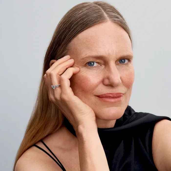 Double Band Heart Ring - Image 3