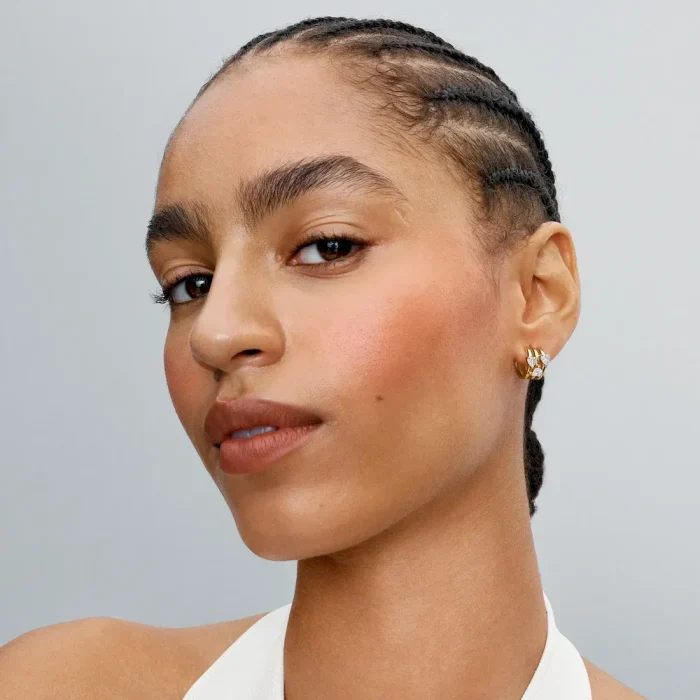 Triple Heart Hoop Earrings - Image 4