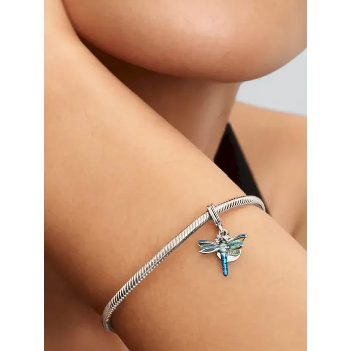 Dragonfly Charm Necklace - Image 3