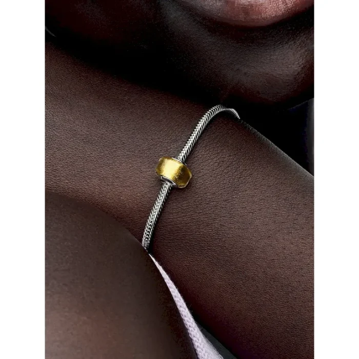 Golden Mini Murano Glass Charm - Image 2