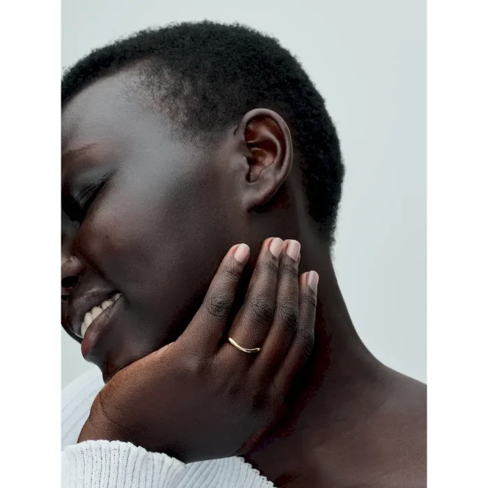 Organically Shaped Band Ring - Image 4