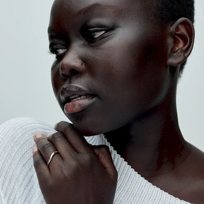 Organically Shaped Band Ring - Image 3