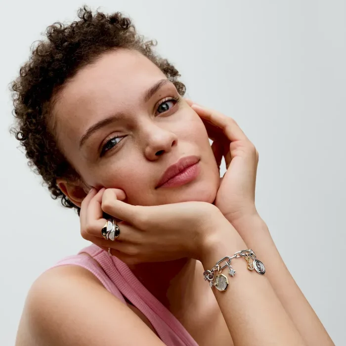 Texture & Stones Ring - Image 4