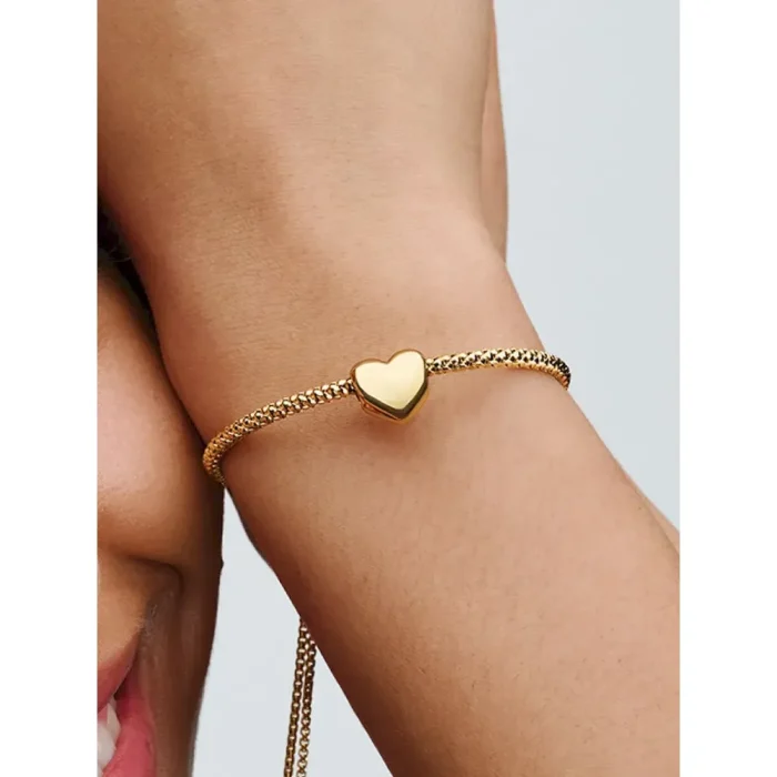 BE LOVE Engravable Heart Bracelet Set - Image 11