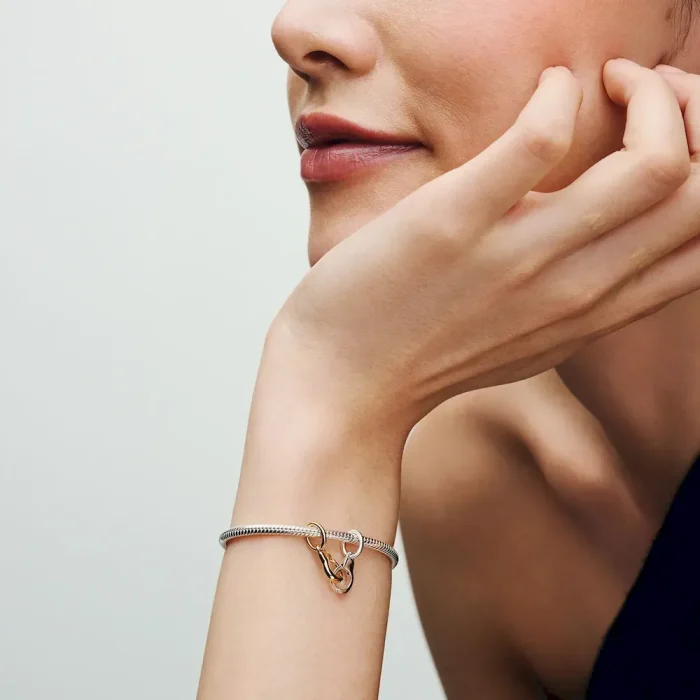 Openable & Splittable Handcuffs Dangle Charm - Image 3